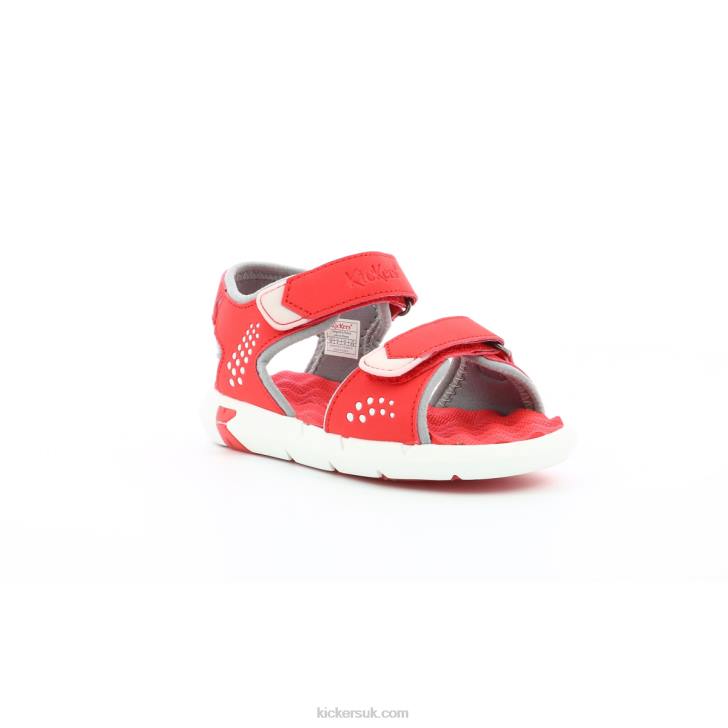 Jumangap Red White Kickers ZDBR744 Kids