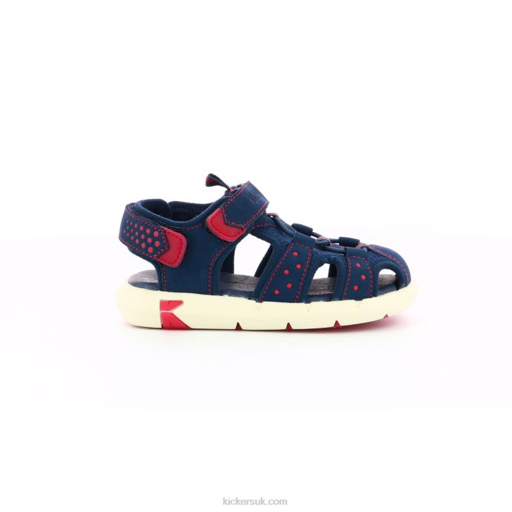 Jumange Navy Red Kickers ZDBR492 Kids
