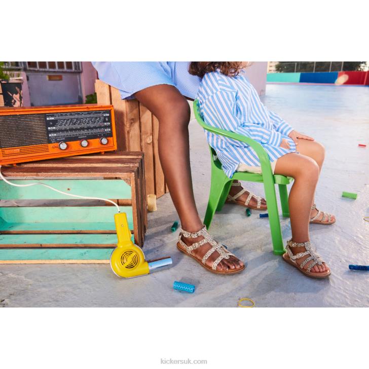 Kick Dazed White Pony Kickers ZDBR671 Kids