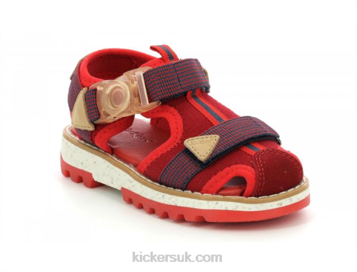 Kickclic Red Navy Kickers ZDBR451 Kids