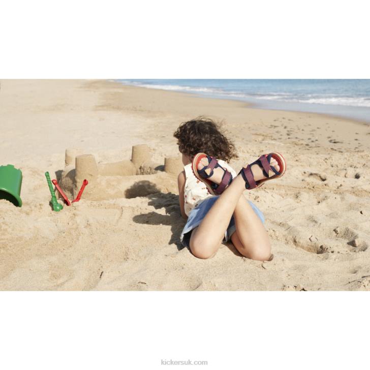 Kickclock Red Navy Kickers ZDBR501 Kids