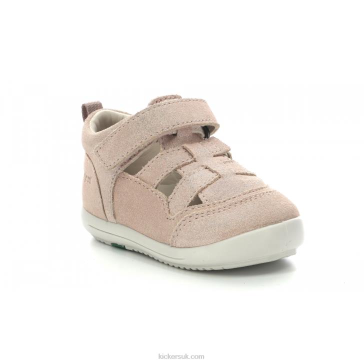 Klony Light Pink Metallized Kickers ZDBR567 Kids