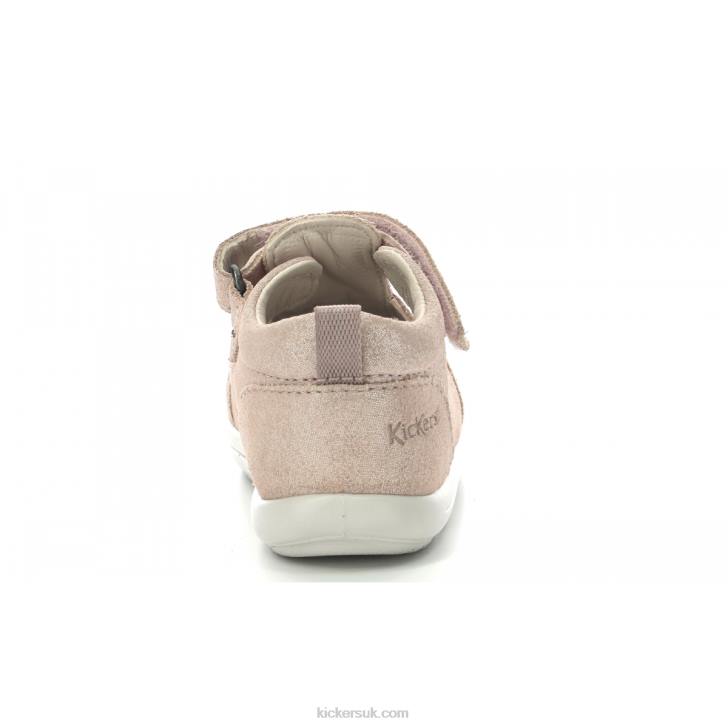 Klony Light Pink Metallized Kickers ZDBR567 Kids