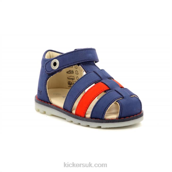 Nonopi Blue Red Kickers ZDBR702 Kids