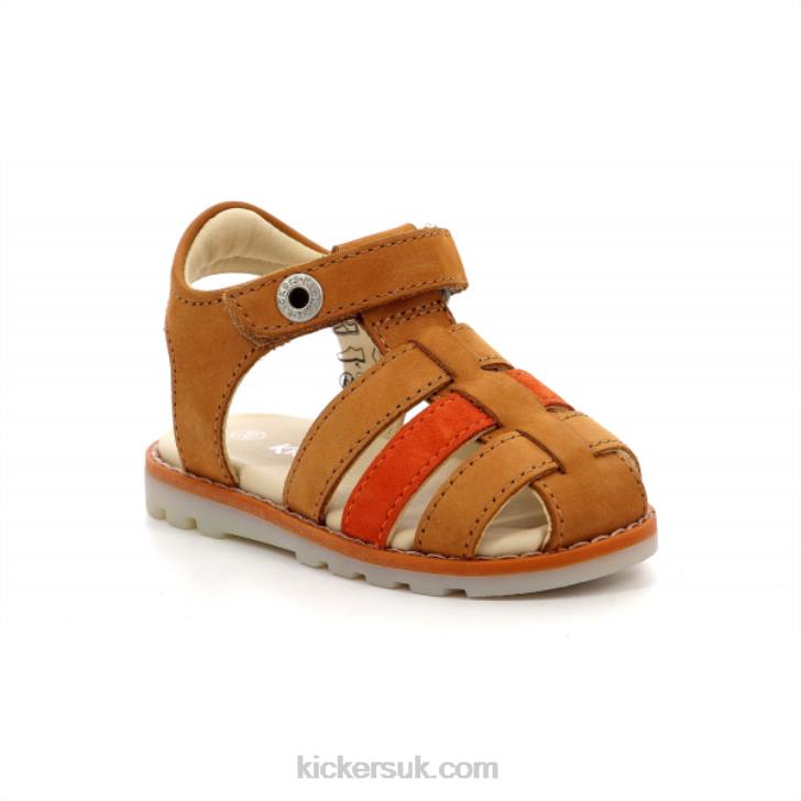 Nonosti Camel Orange Kickers ZDBR619 Kids