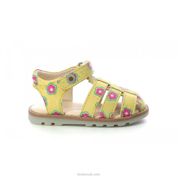 Nonosti Yellow Flower Kickers ZDBR543 Kids