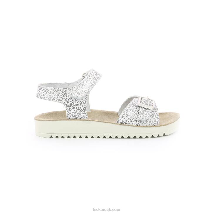 Odyssa White Leopard Kickers ZDBR699 Kids