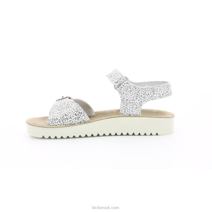 Odyssa White Leopard Kickers ZDBR699 Kids