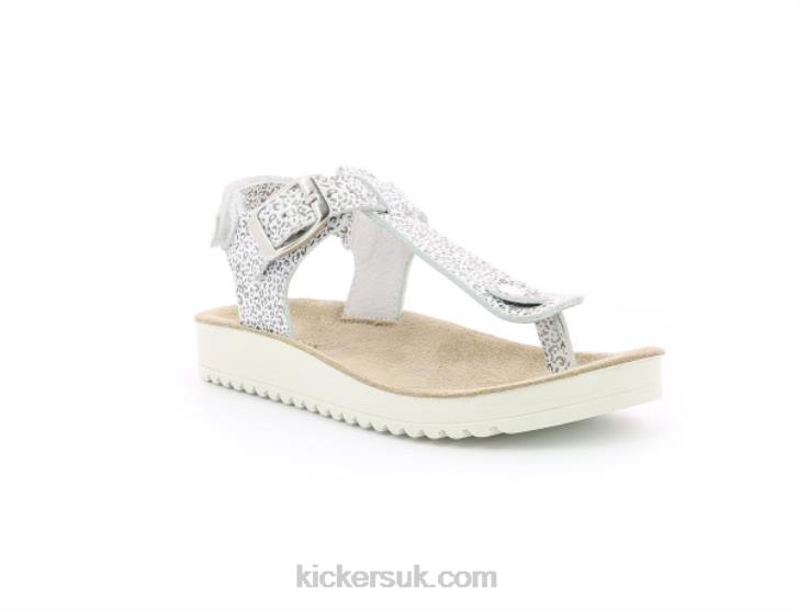 Odysse White Leopard Kickers ZDBR748 Kids