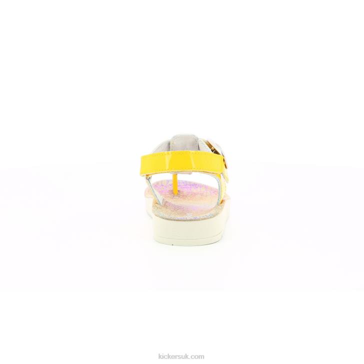 Odysse Yellow Patent Kickers ZDBR763 Kids