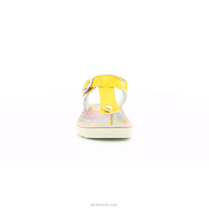 Odysse Yellow Patent Kickers ZDBR763 Kids