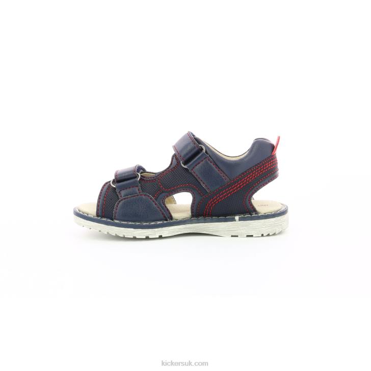 Pepper Navy Red Kickers ZDBR708 Kids
