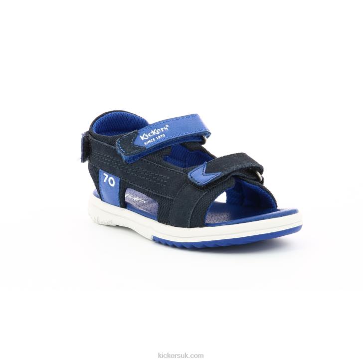 Plane Navy Blue Kickers ZDBR672 Kids