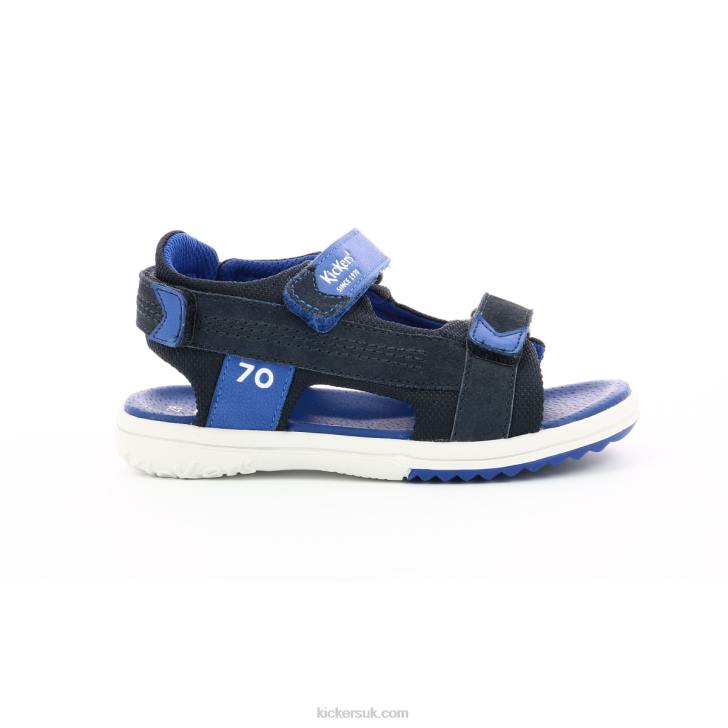 Plane Navy Blue Kickers ZDBR672 Kids