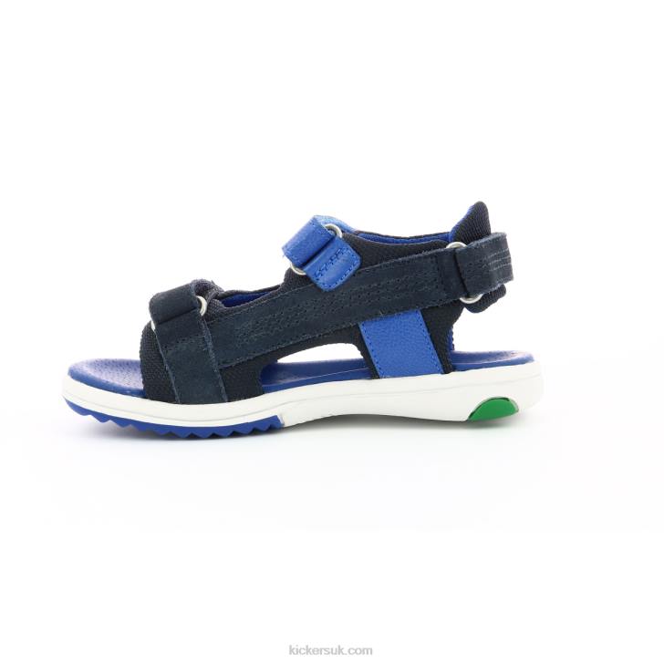 Plane Navy Blue Kickers ZDBR672 Kids