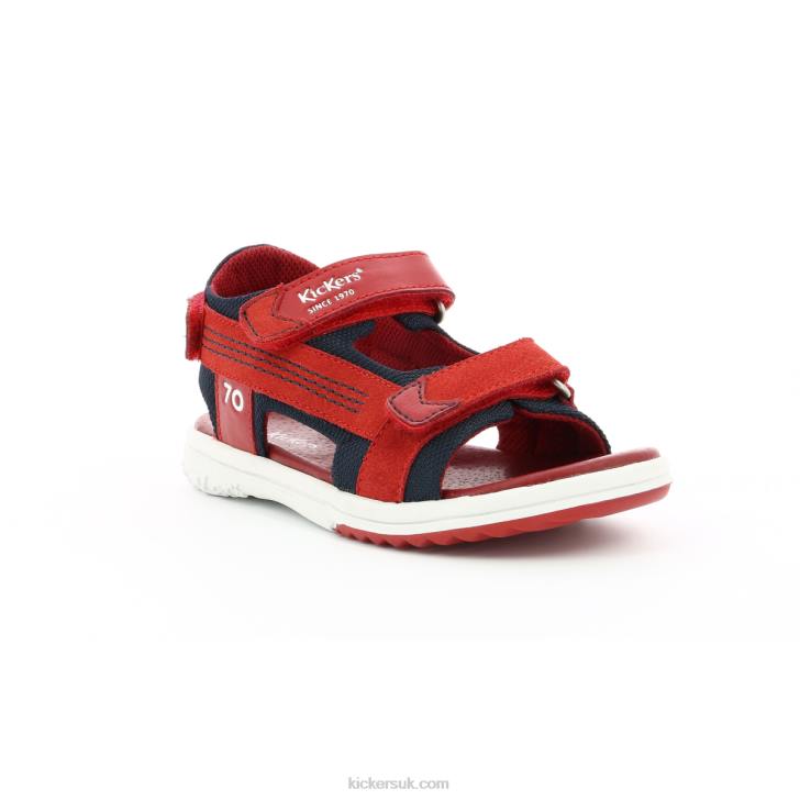 Plane Red Navy Kickers ZDBR640 Kids
