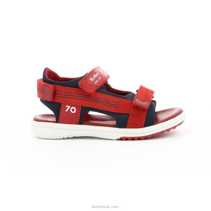 Plane Red Navy Kickers ZDBR640 Kids
