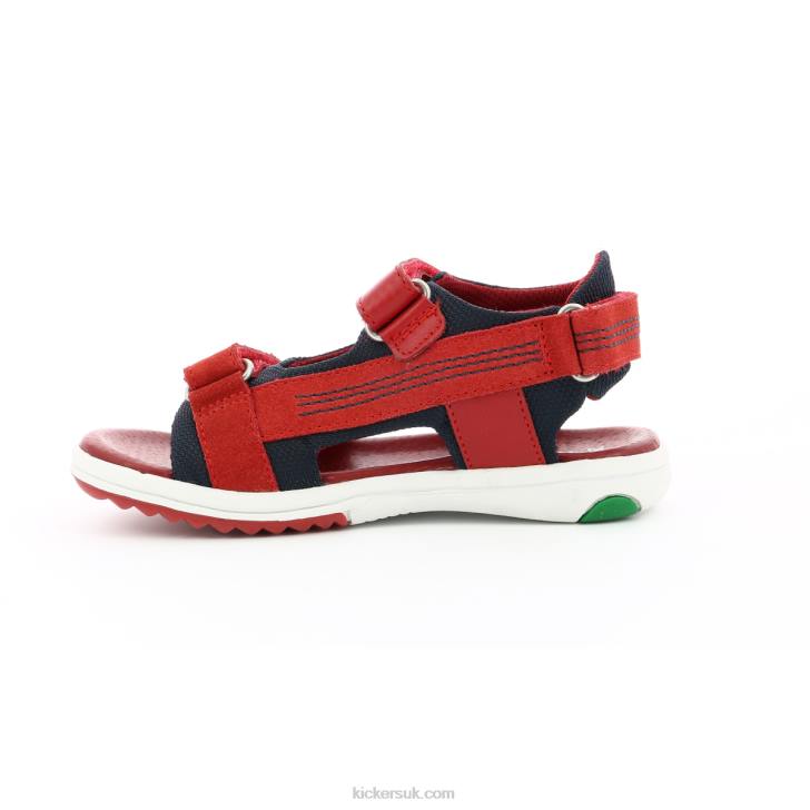 Plane Red Navy Kickers ZDBR640 Kids