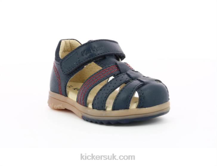 Platiback Navy Kickers ZDBR586 Kids