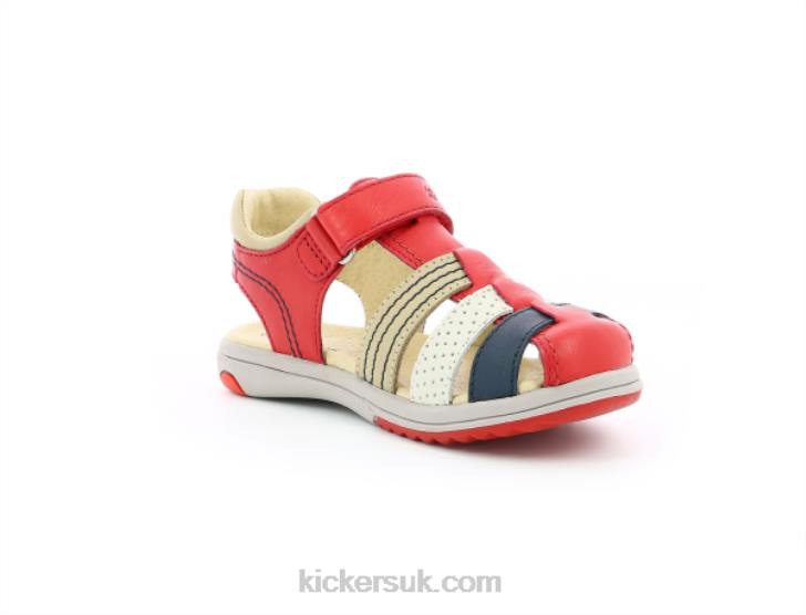 Platinium Red Kickers ZDBR735 Kids