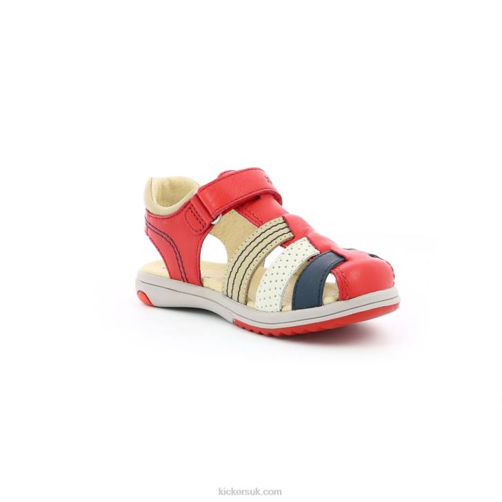 Platinium Red Kickers ZDBR735 Kids