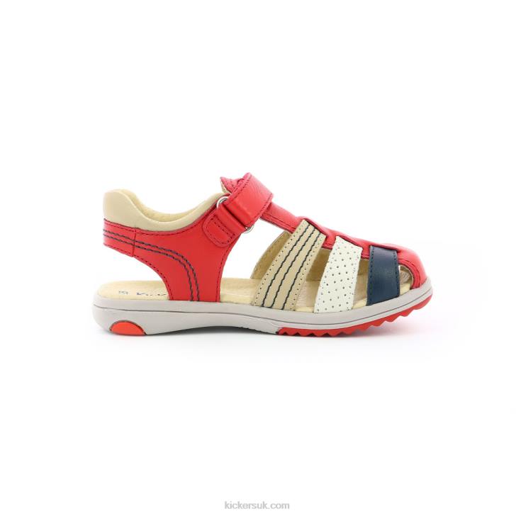 Platinium Red Kickers ZDBR735 Kids