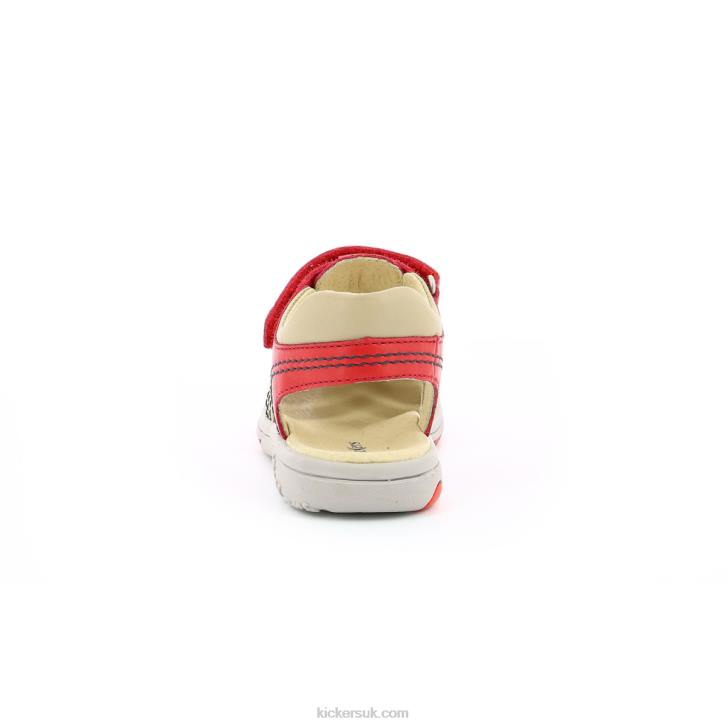 Platinium Red Kickers ZDBR735 Kids