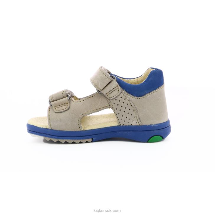 Plazabi Grey Blue Kickers ZDBR390 Kids