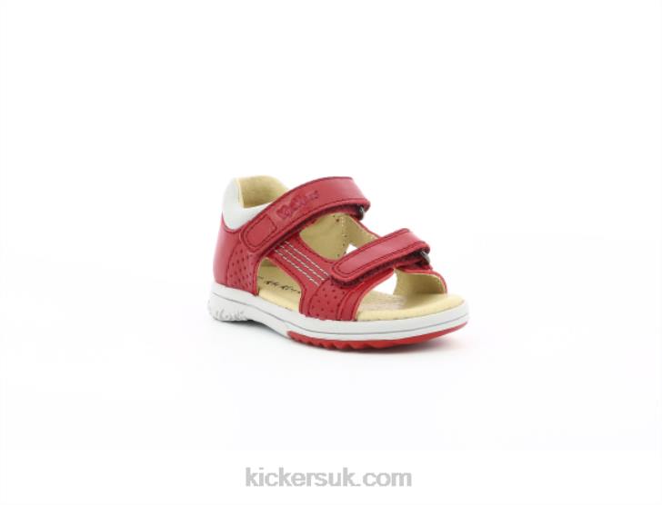 Plazabi Red Grey Kickers ZDBR394 Kids