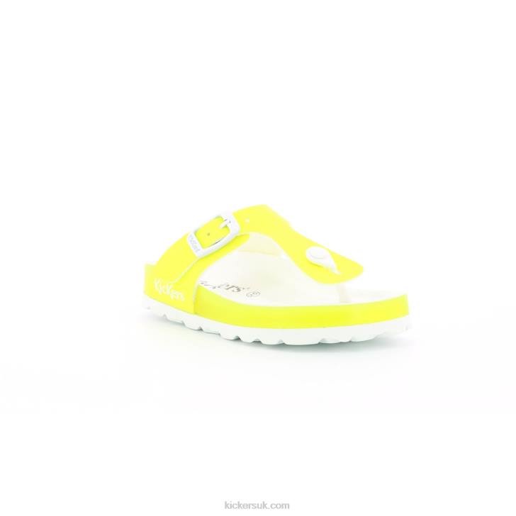 Soockie Yellow Neon Kickers ZDBR759 Kids