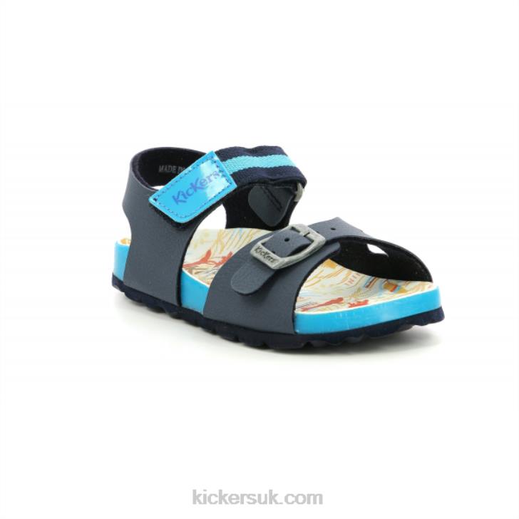 Sostreet Navy Blue Surf Kickers ZDBR571 Kids