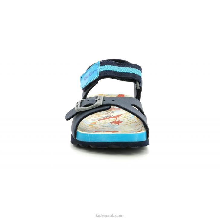 Sostreet Navy Blue Surf Kickers ZDBR571 Kids