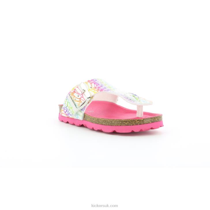 Summeriza White Multico Ethnic Kickers ZDBR470 Kids