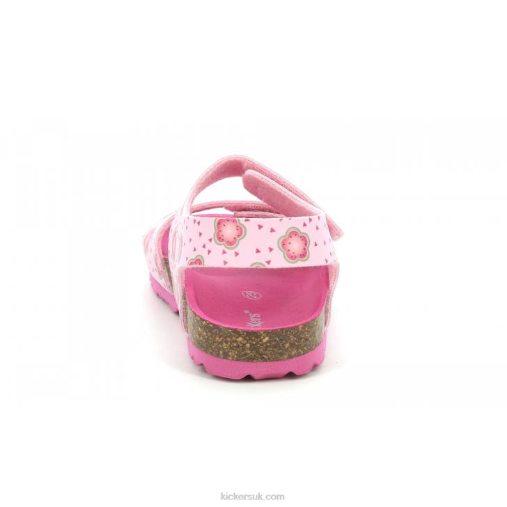 Summerkro Light Pink Flower Kickers ZDBR562 Kids