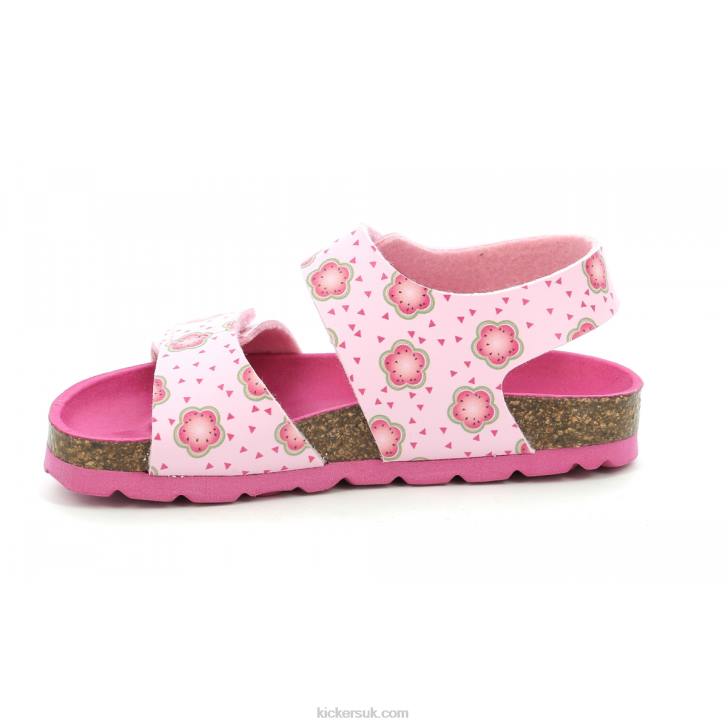 Summerkro Light Pink Flower Kickers ZDBR562 Kids