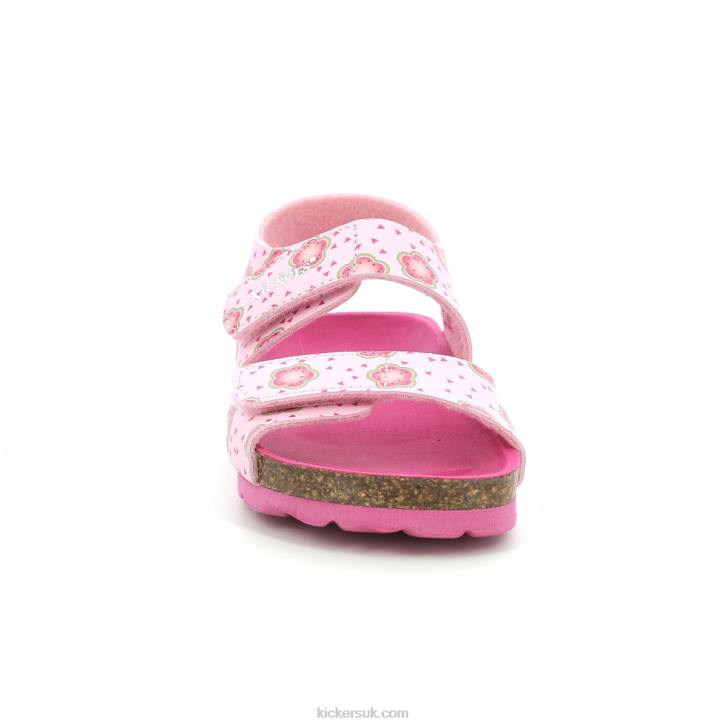 Summerkro Light Pink Flower Kickers ZDBR562 Kids