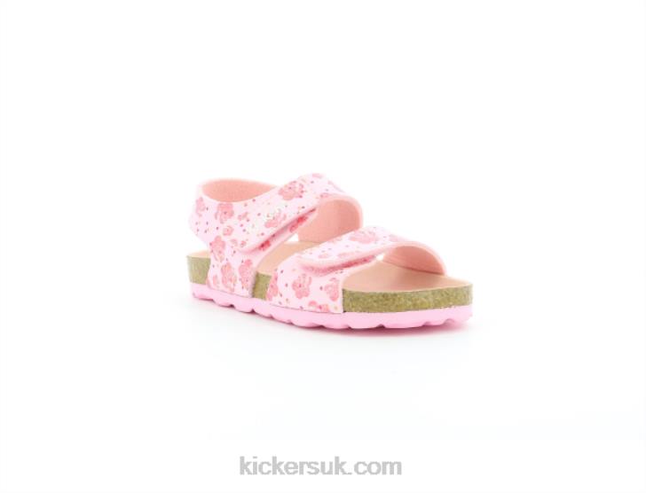 Summerkro Pink Flower Kickers ZDBR749 Kids