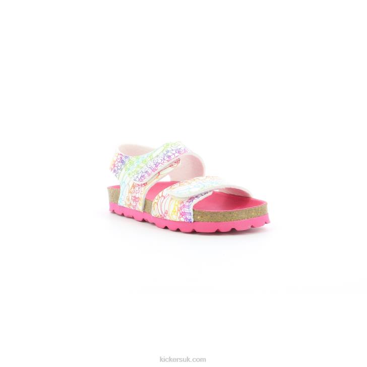 Summerkro White Multico Ethnic Kickers ZDBR755 Kids