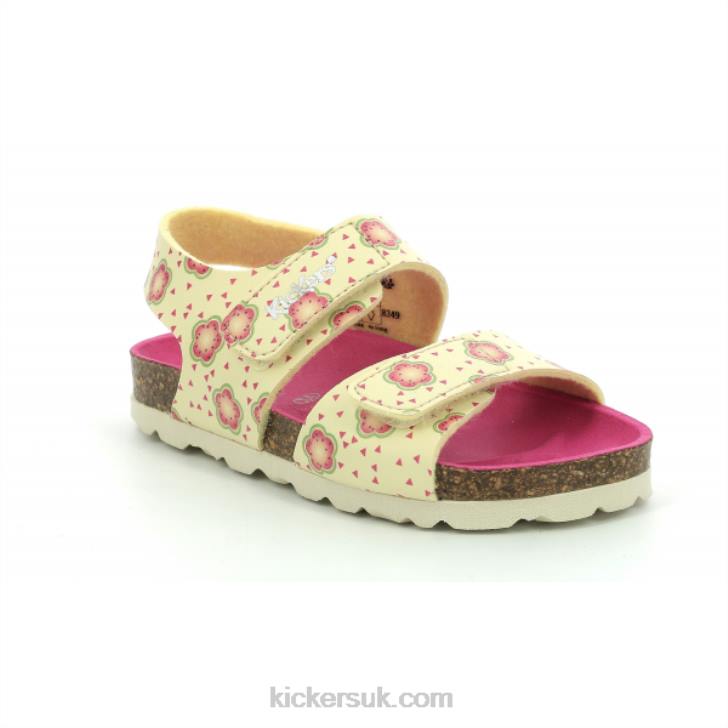 Summerkro Yellow Flower Kickers ZDBR530 Kids