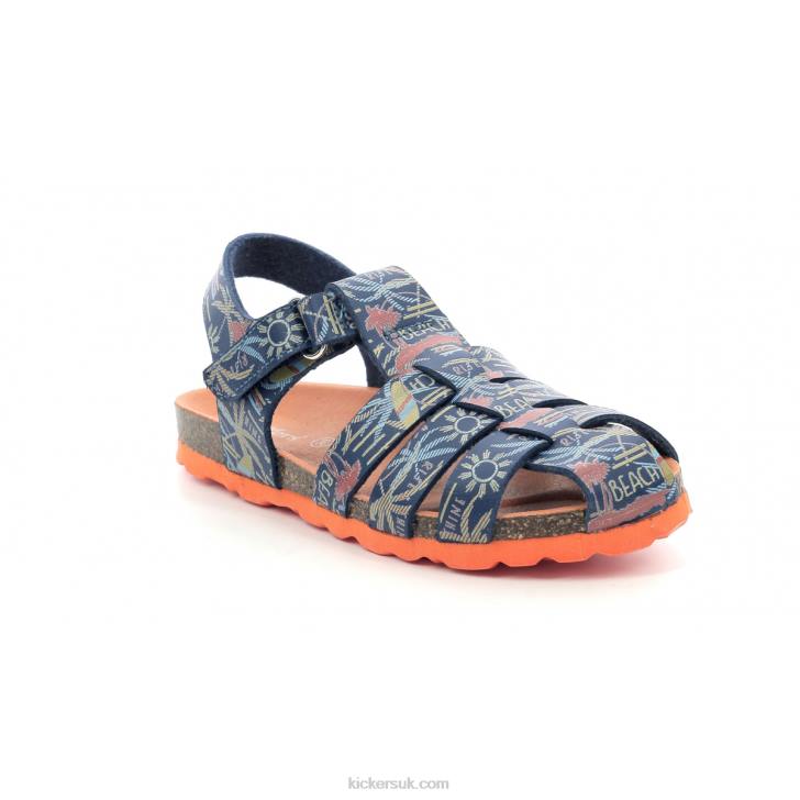 Summertan Navy Surf Kickers ZDBR620 Kids