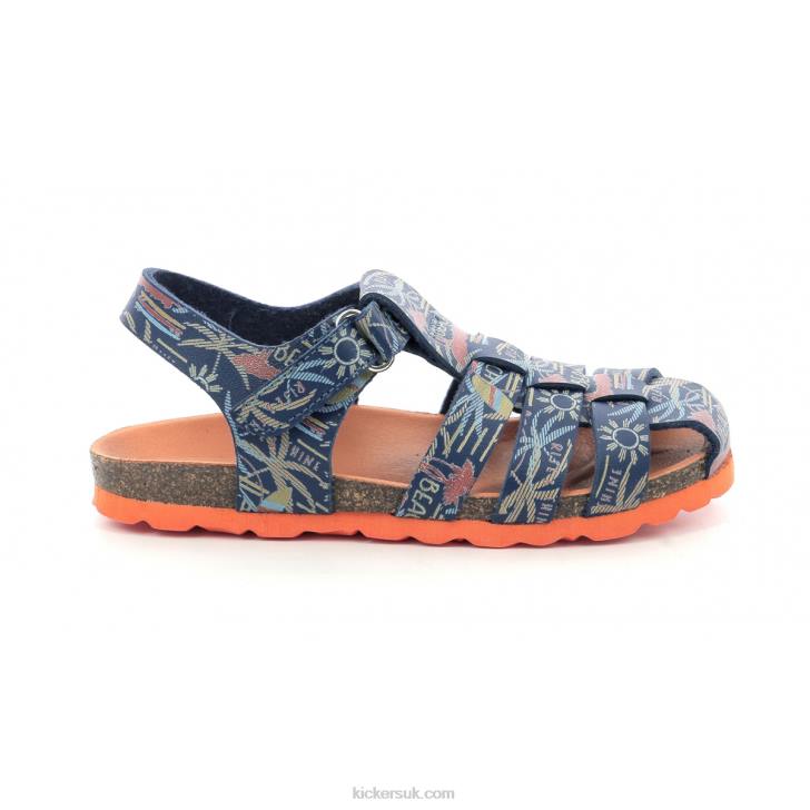 Summertan Navy Surf Kickers ZDBR620 Kids