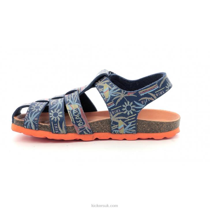 Summertan Navy Surf Kickers ZDBR620 Kids