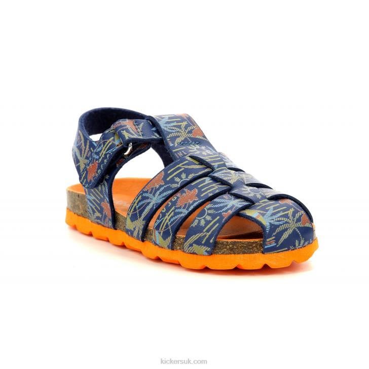 Summertan Navy Surf Kickers ZDBR652 Kids