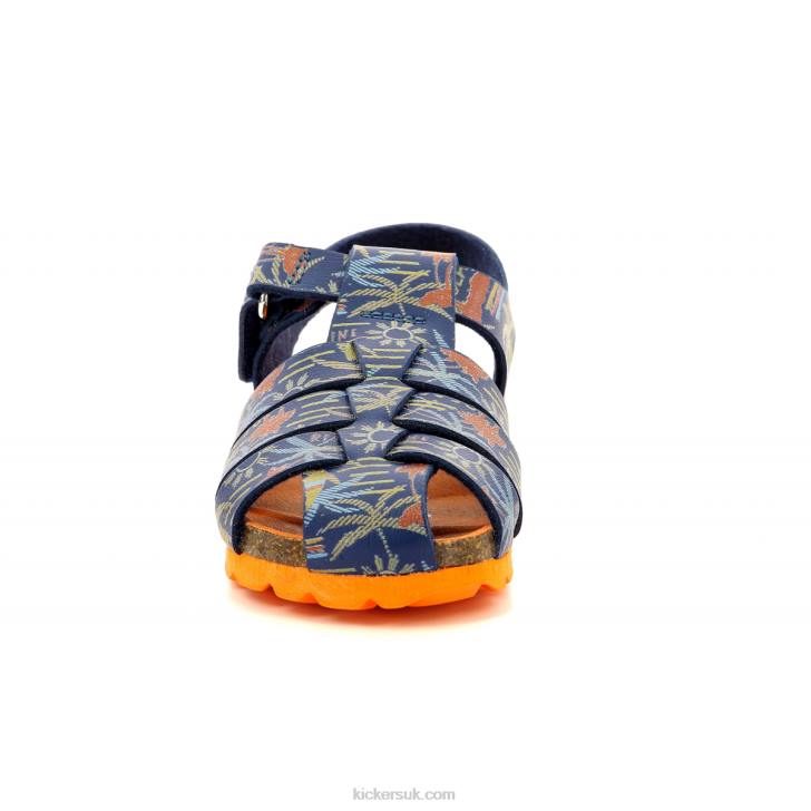 Summertan Navy Surf Kickers ZDBR652 Kids