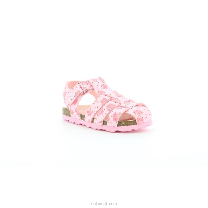 Summertan Pink Flower Kickers ZDBR750 Kids