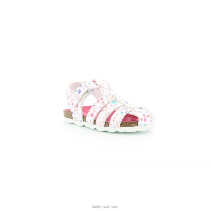 Summertan White Blossom Kickers ZDBR753 Kids