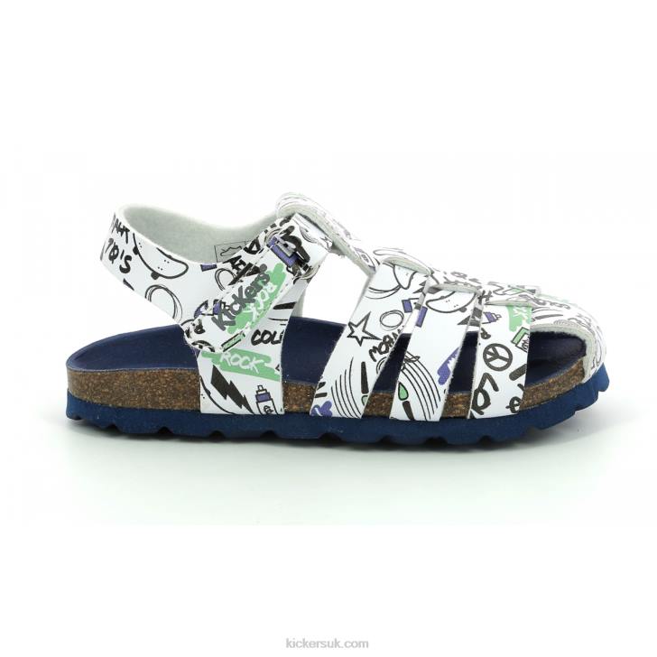 Summertan White Street Kickers ZDBR396 Kids