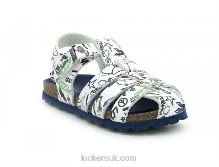 Summertan White Street Kickers ZDBR614 Kids