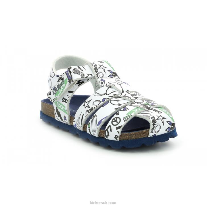 Summertan White Street Kickers ZDBR614 Kids