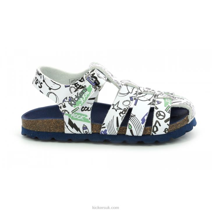 Summertan White Street Kickers ZDBR614 Kids